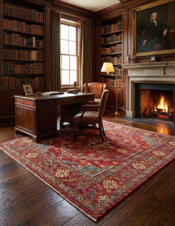 5' 1 x 6' 9 Sara Wool Rug