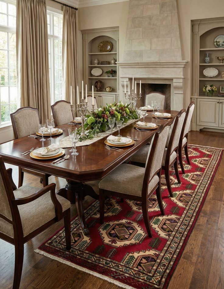 Detail image of 3' 4 x 12' 7  Hand Knotted Mehraban Persian Wool Runner Rug