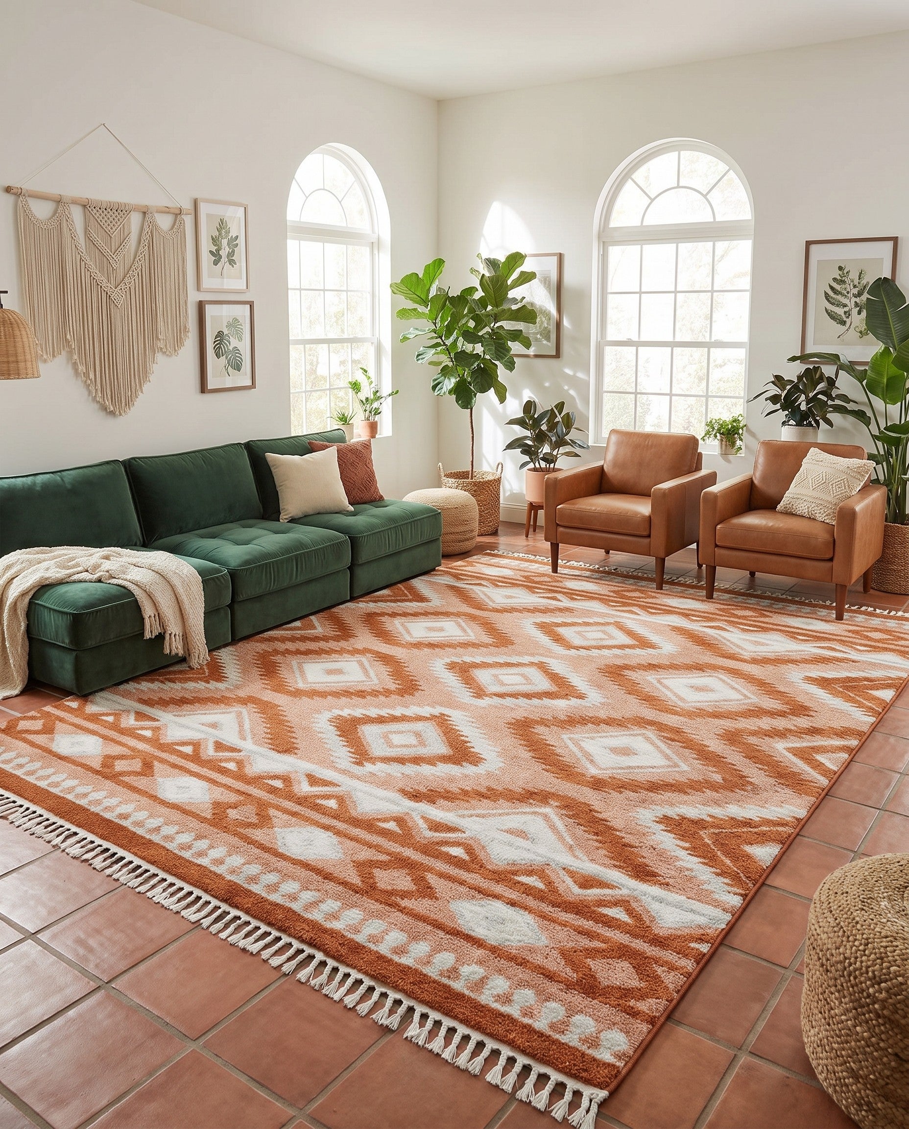 9' 6 x 14' 3 Boho Rug