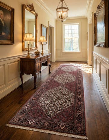 2' 9 x 10' Bidjar Wool Runner Rug