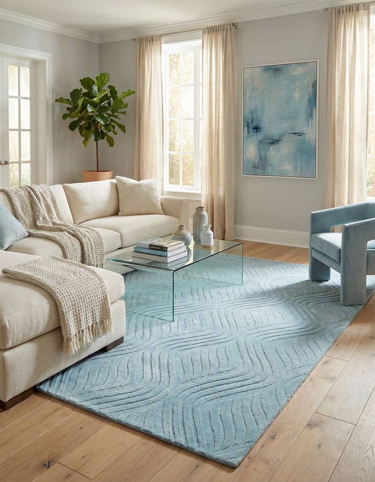 Detail image of  5' 3 x 7' 7 Darya Rug