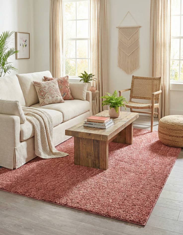 Detail image of 5' 3 x 8' Jill Zarin Shaggy Chic Rug