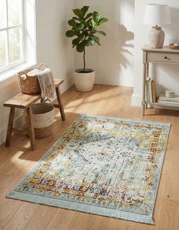 Light Blue Santiago Rug