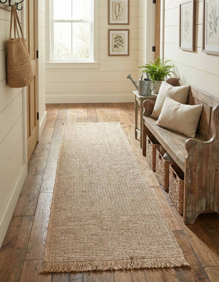 Detail image of 2' x 8' Cottage Farm Runner Rug