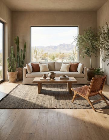 6' 10 x 9' 6 Hand Knotted Moroccan Wool Rug
