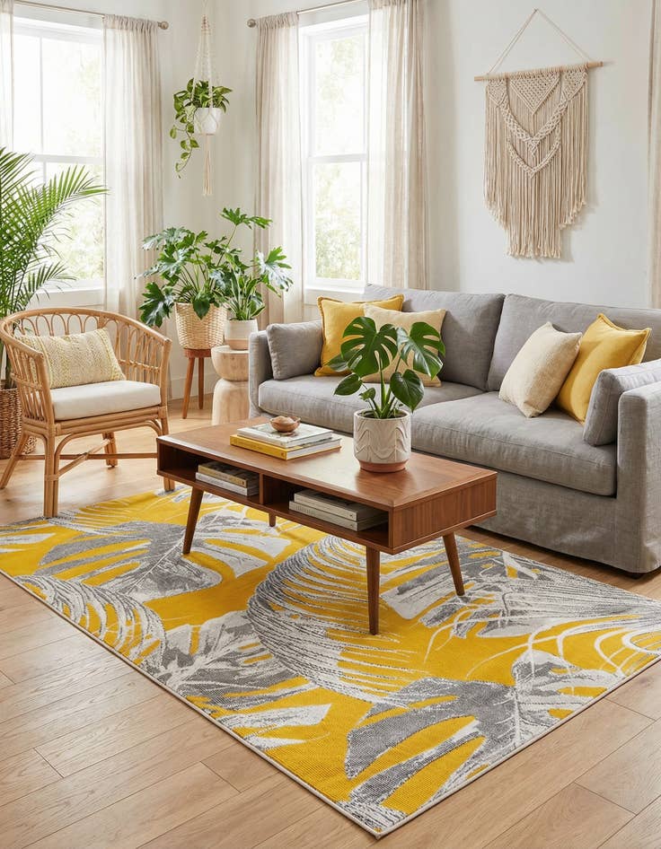 Detail image of 4' x 6' Blossom Rug