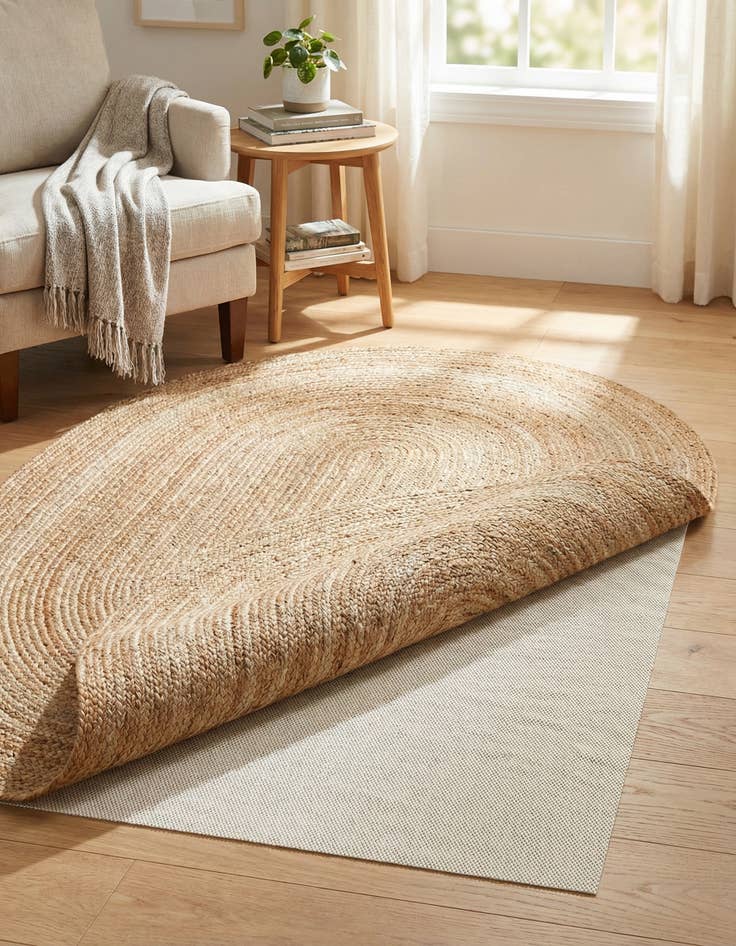Detail image of 4' x 6' Oval Uni-Eco Outdoor Rug Pad
