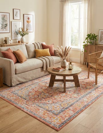 Brick Red Lola Rug