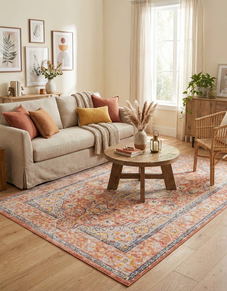 Detail image of 5' 3 x 8' Lola Rug