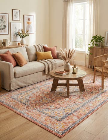 Brick Red Lola Rug