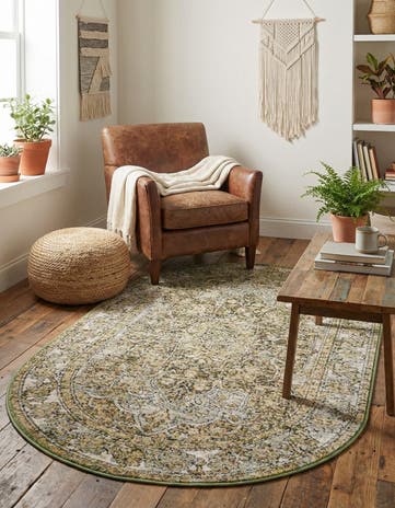 3' 3 x 5' 3 Isabella Oval Rug