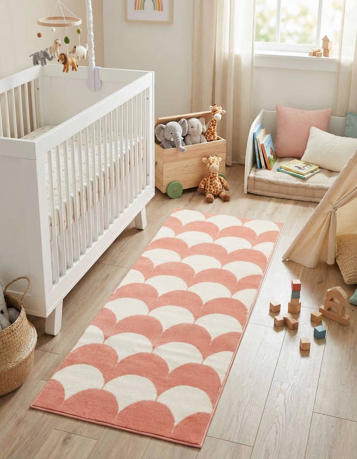 Detail image of 2' x 5' Whimsy Kids Runner Rug