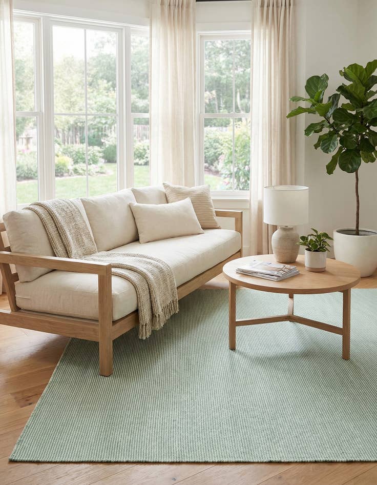 Detail image of 7' 10 x 10' Easy-Clean Jill Zarin Palm Springs Indoor / Outdoor Rug