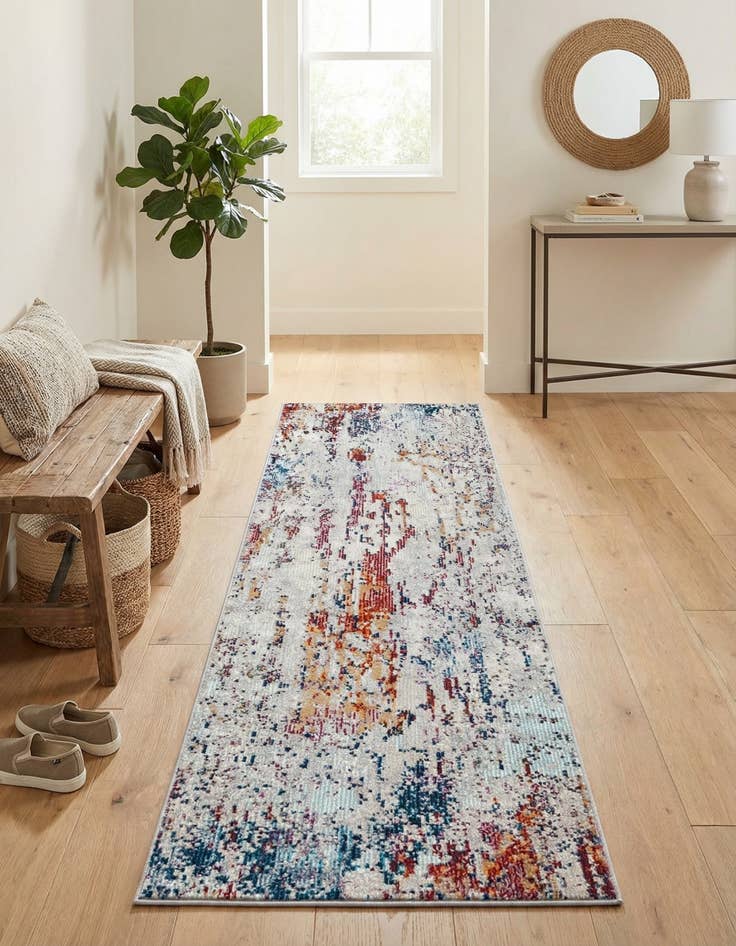 Detail image of  2' 2 x 6' Starlight Runner Rug