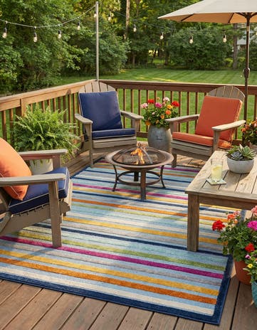6' x 9' Easy-Clean Aruba Indoor / Outdoor Rug