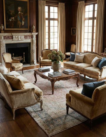 9' 8 x 12' 9 Vintage Royal Wool Rug