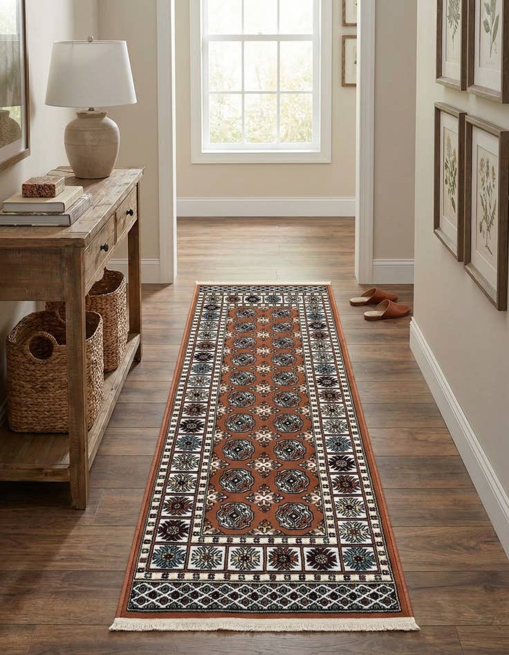 Detail image of 2' x 6' Nain Design Runner Rug