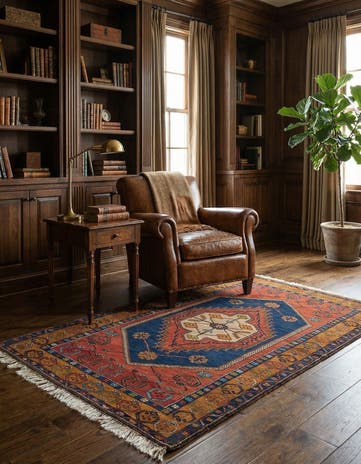 3' 7 x 6' 7 Yahyali Rug