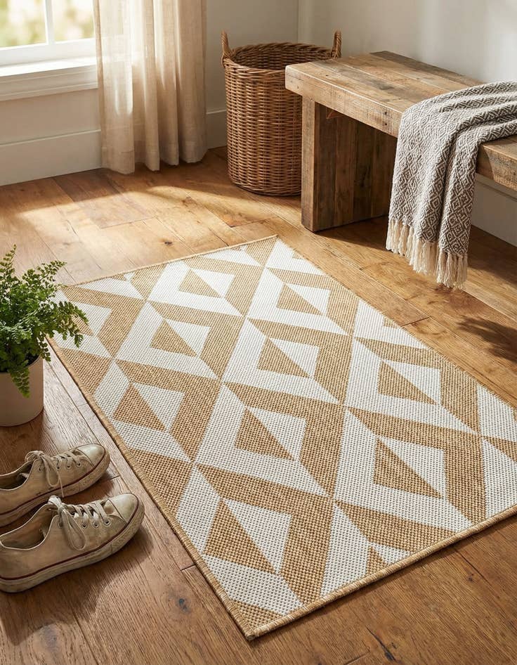 Detail image of 2' x 3'  Washable Jill Zarin Napa Indoor / Outdoor Rug