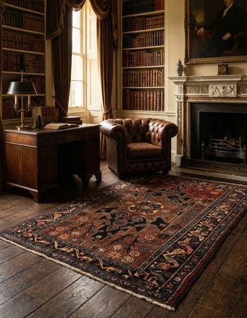 4' 1 x 5' 10 Bidjar Rug