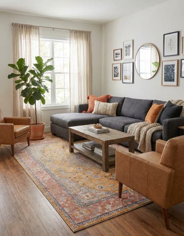 Yellow Lola Rug