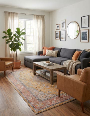 Yellow Lola Rug