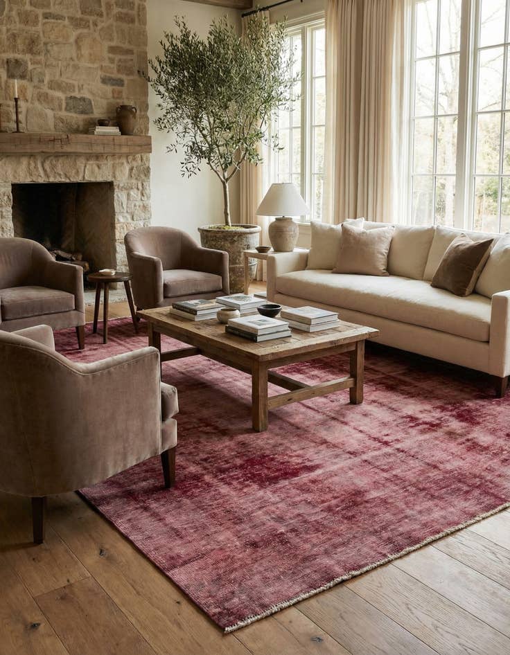 Detail image of 9' x 11' 10  Hand Knotted Ultra Vintage Persian Wool Rug