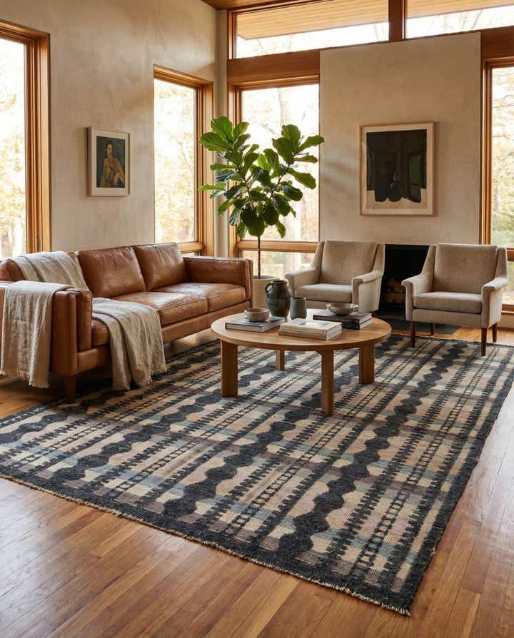 7' 10 x 10' 7 Hand Knotted Darya Wool Rug