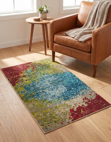 3' 3 x 5' 3 Washable Hyacinth Rug
