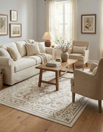 5' 3 x 8' Hermitage Rug