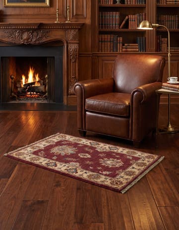 2' x 3' 5 Hand Knotted Ziegler Rug