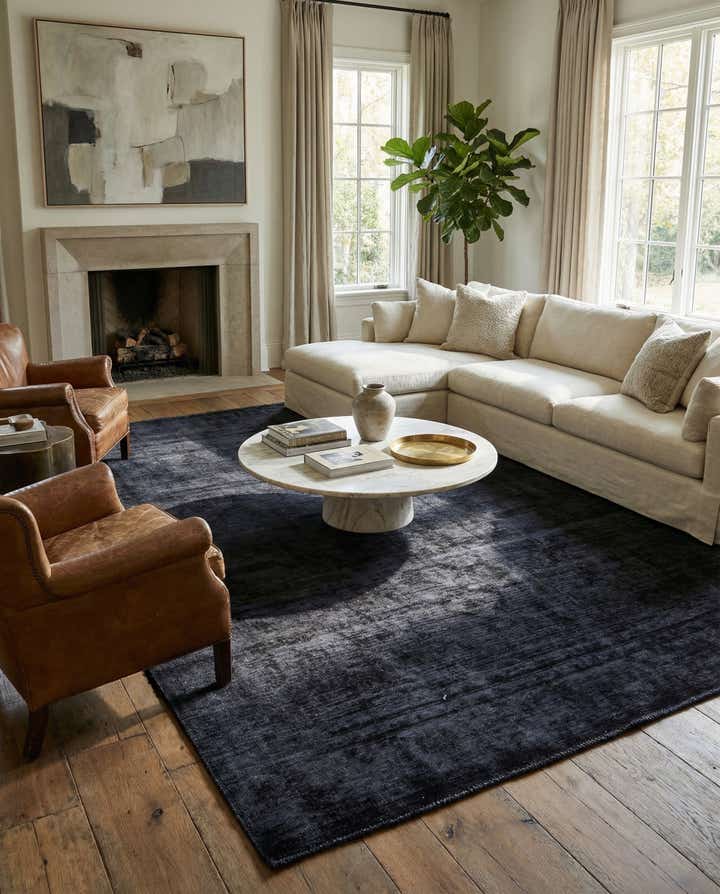 6' 3 x 9' 1 Hand Knotted Ultra Vintage Persian Wool Rug