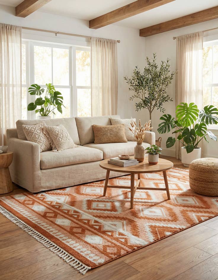 Detail image of 9' 6 x 14' 3 Boho Rug