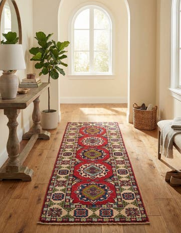 2' x 5' 10 Hand Knotted Kazak Runner Rug