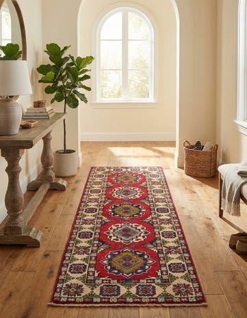 2' x 5' 10 Hand Knotted Kazak Runner Rug