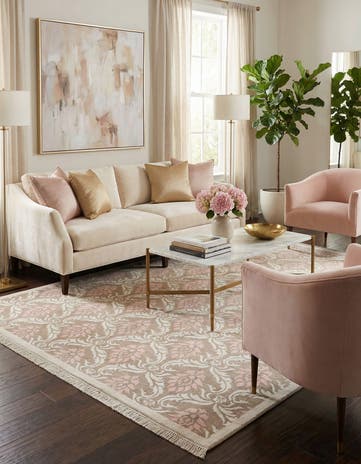 6' 8 x 9' 11 Hand Knotted Darya Wool Rug