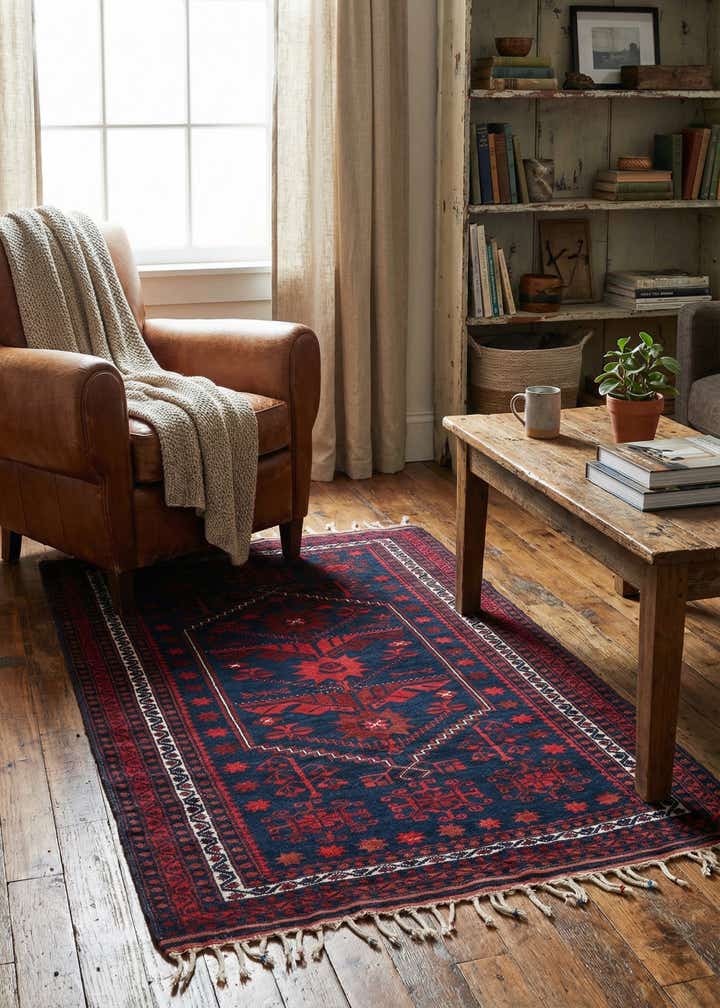 3' 7 x 6' Hand Knotted Anatolian Wool Rug