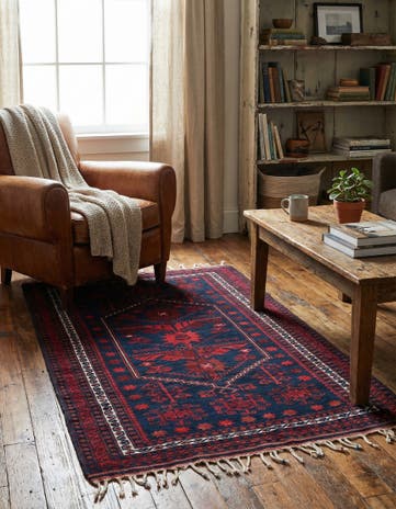 3' 7 x 6' Hand Knotted Anatolian Wool Rug