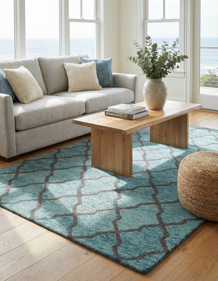 Detail image of 5' 1 x 8' Luna Rug