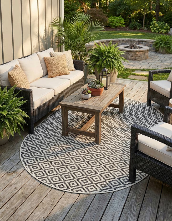 5' 3 x 8' Easy-Clean Jill Zarin Costa Rica I...