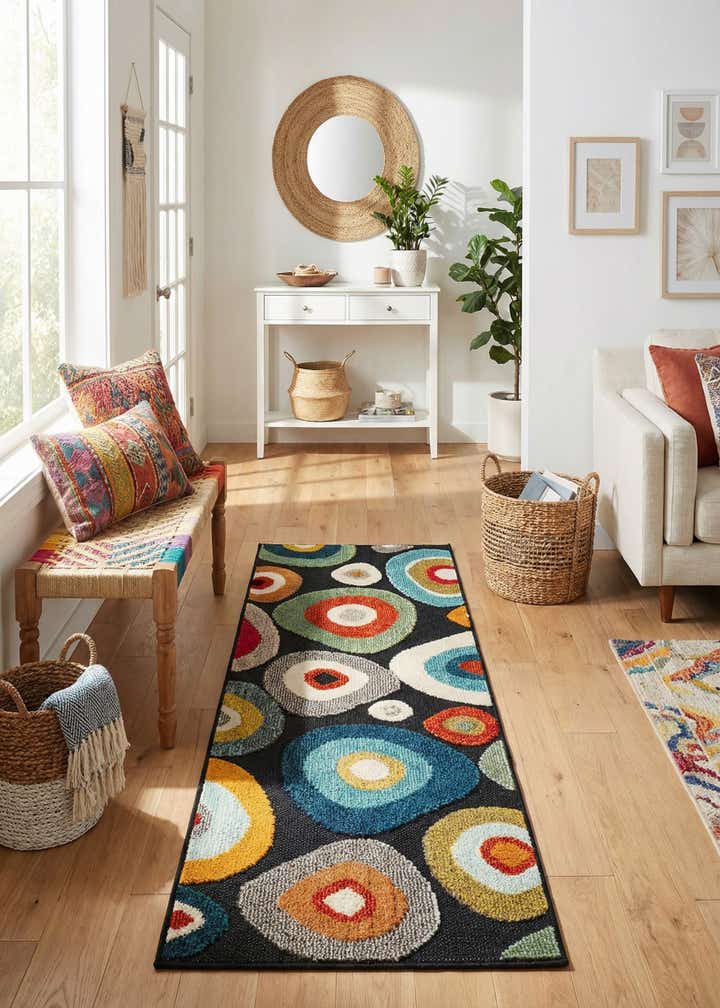 2' x 5' Easy-Clean Casablanca Indoor / Outdoor Runner Rug
