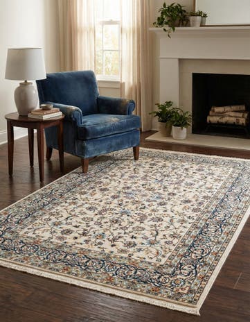 4' x 6' Nain Design Rug