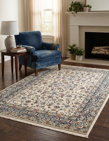 4' x 6' Nain Design Rug