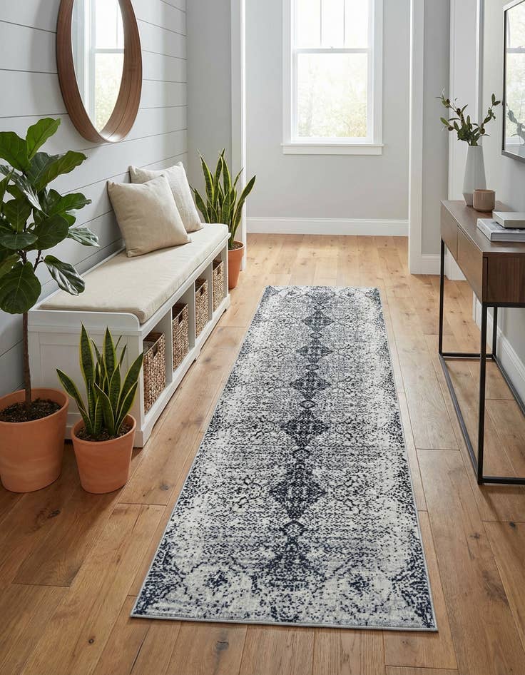 Detail image of 2' x 8' Kamala Washable Runner Rug