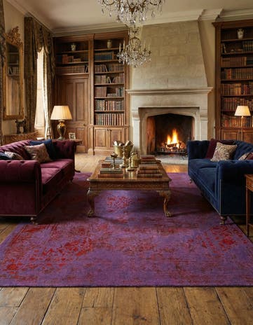 9' 11 x 13' 3 Vintage Royal Wool Rug