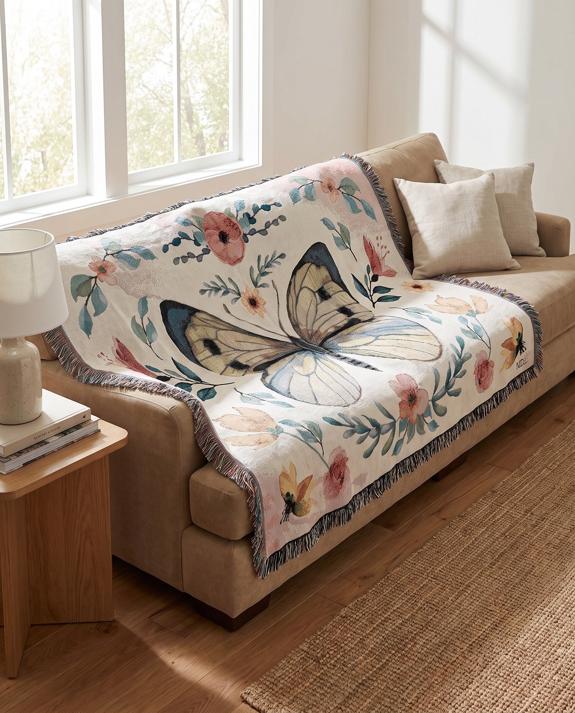 4' 6 x 6' Insects 3 Throw Blanket