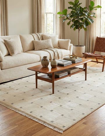 4' 10 x 6' 9 Hand Knotted Darya Wool Rug