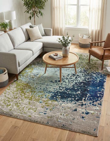 8' x 11' Washable Hyacinth Rug