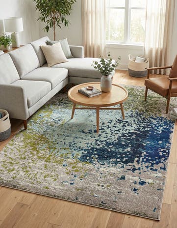 8' x 11' Washable Hyacinth Rug