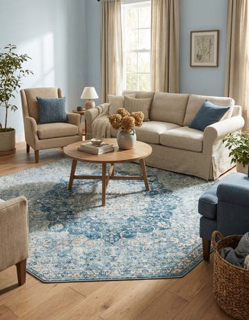 7' x 7' Newport Octagon Rug